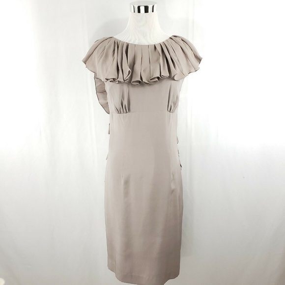 Loeffler Randall 100% Silk Pleated Ruffle… - Picture 2 of 8